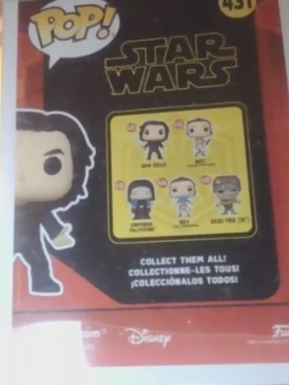 Funko Pop Star Wars Ben Solo 431 The Rise of Skywalker Vinyl Figure Bobble-Head